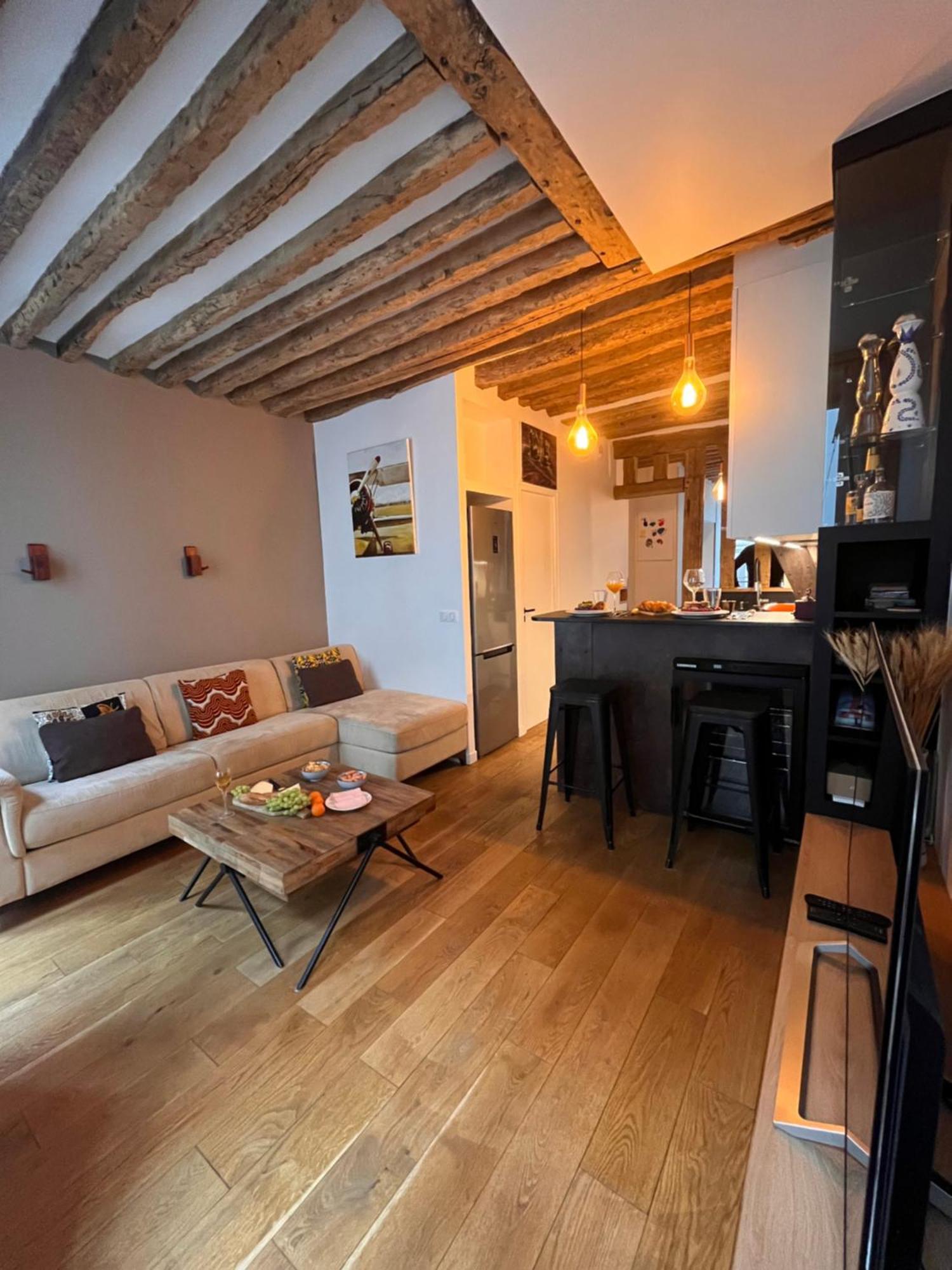 Appartement A Saint-Paul En Plein Coeur Du Marais 4 Pers Paříž Exteriér fotografie