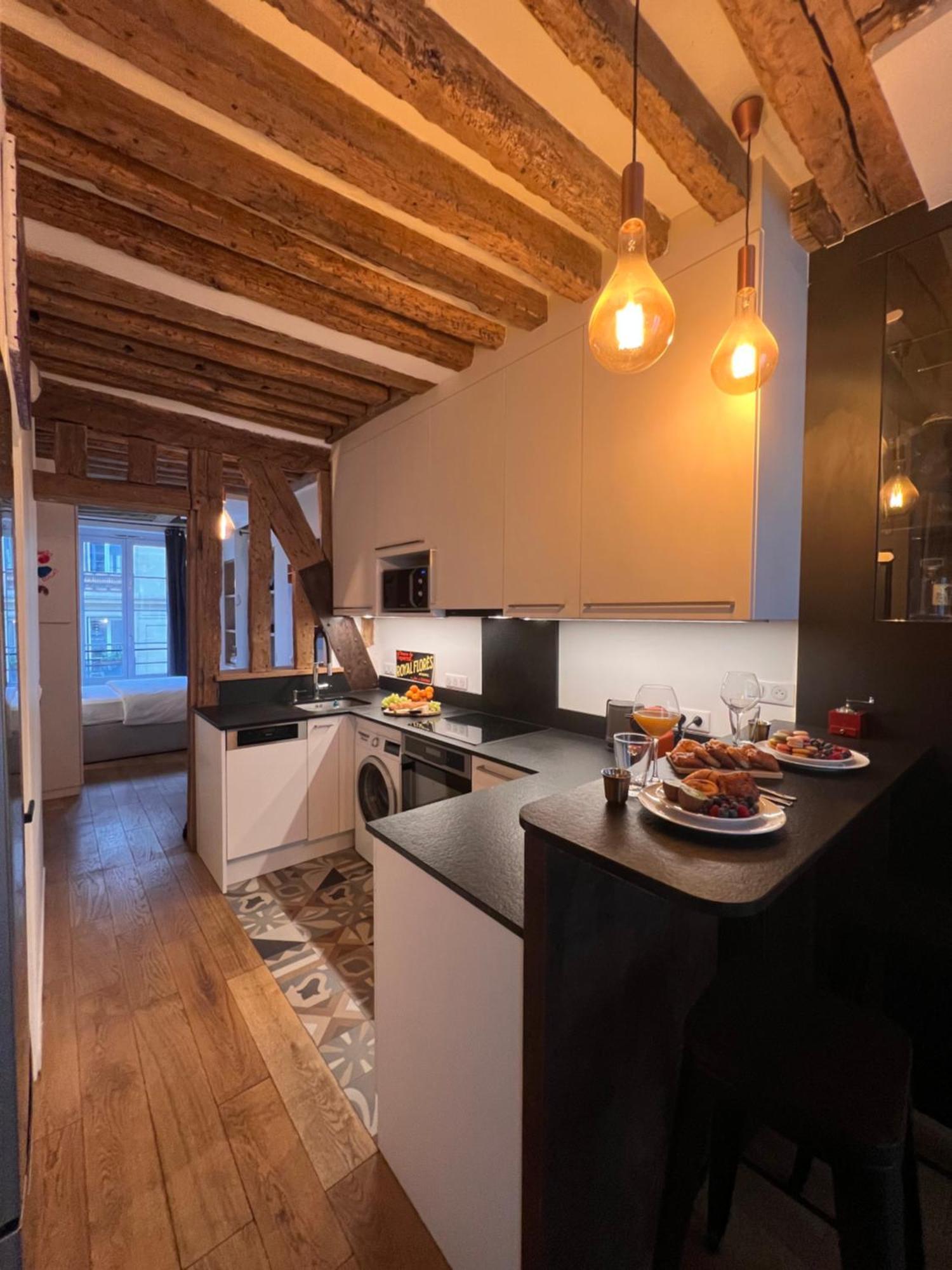 Appartement A Saint-Paul En Plein Coeur Du Marais 4 Pers Paříž Exteriér fotografie